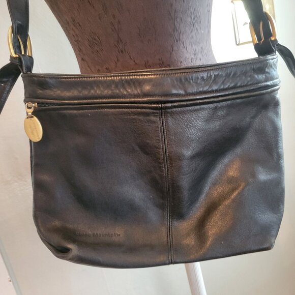 Michael Kors Saffiano Leather Tote Bag With Dual Handles & Silver Hardware - Bla - Picture 6 of 15